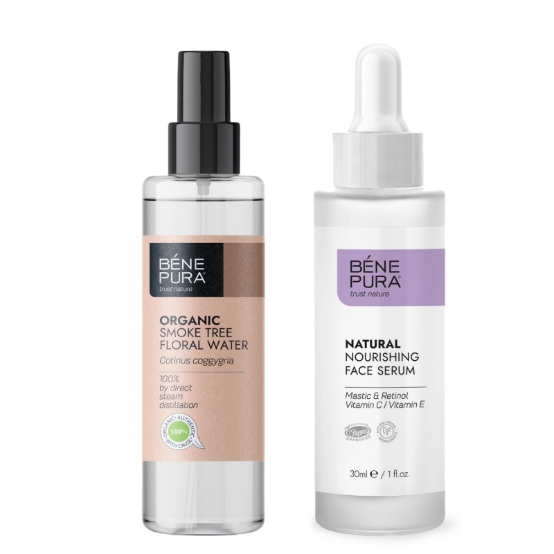 Bio Eau florale Arbre à Perruques et Sérum visage Naturel au Rétinol - Comparaison de produits