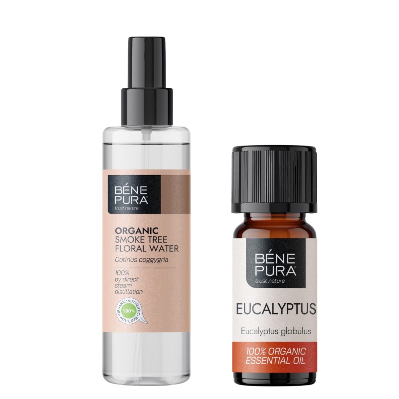 Bio Eau florale Arbre à Perruques et Bio Huile essentielle de Eucalyptus Globulus - Comparaison de produits