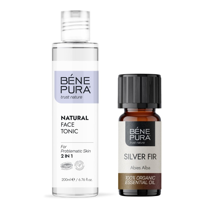 Tonique pour le visage Naturel 2 en 1 et Bio Huile essentielle de Sapin blanc - GMC