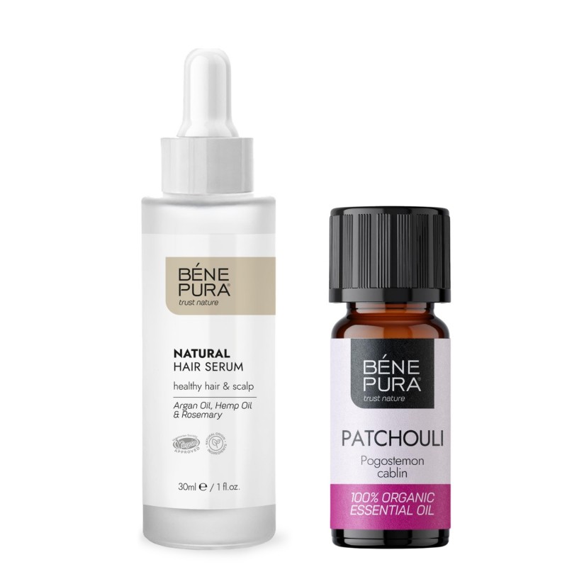 Sérum pour cheveux Naturel et Bio Huile essentielle de Patchouli - GMC