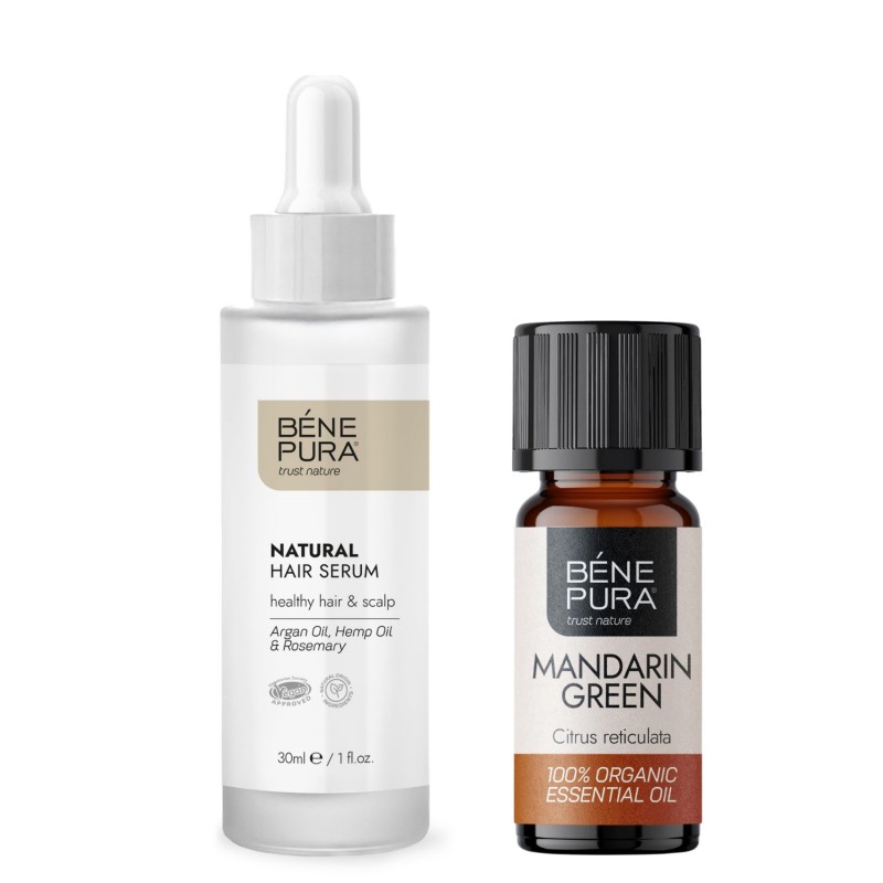 Sérum pour cheveux Naturel et Bio Huile essentielle de Mandarine Verte - GMC