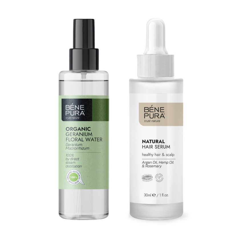 Sérum pour cheveux Naturel et Bio Eau florale Géranium - GMC