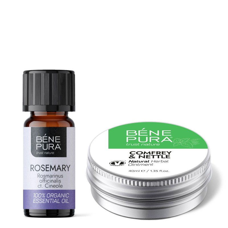 Arthrohit pommade de Consoude pour douleurs Articulaires et Musculaires à l'Ortie et Bio Huile essentielle de Romarin à Cinéole - 