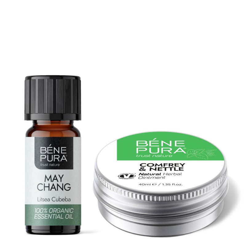 Arthrohit pommade de Consoude pour douleurs Articulaires et Musculaires à l'Ortie et Bio Huile essentielle de Litsée Citronnée - 