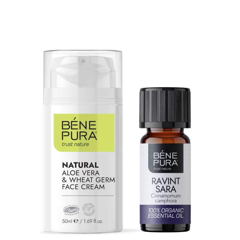 Creme visage Naturelle à l'Aloe Vera et Bio Huile essentielle de Ravintsara - Comparaison de produits