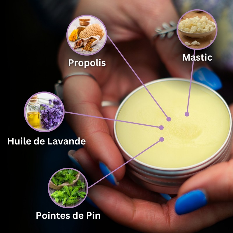 Pommade Propolis pour Peau très Sèche avec 30% Propolis - 40ml