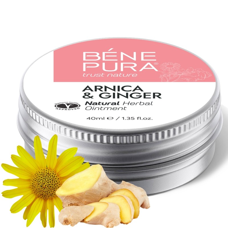 Pommade Arnica pour les Bleus et Gonflements au Gingembre - 40ml - Comparaison de produits
