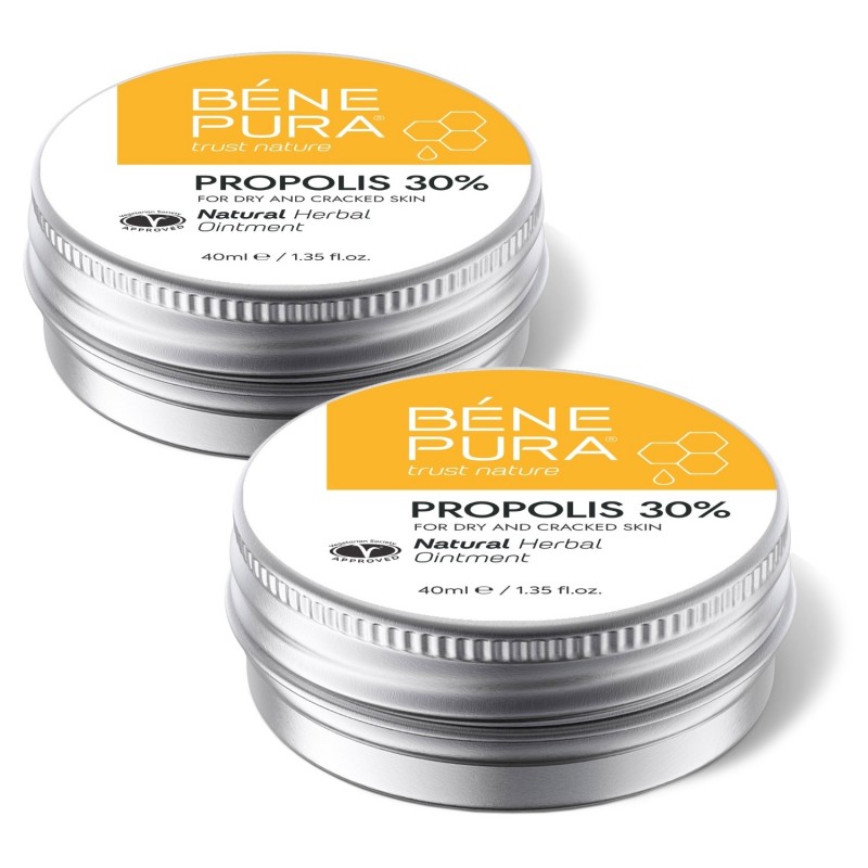 2x Pommade Propolis pour Peau très Sèche avec 30% Propolis - 40ml - Comparaison de produits