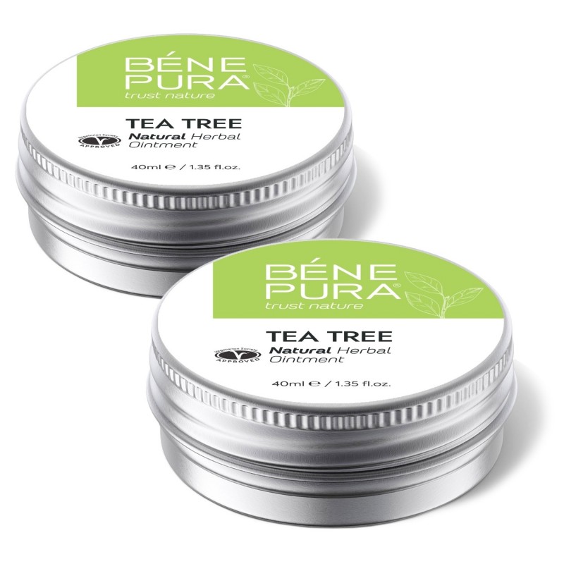 2x Pommade Tea Tree pour les Éruptions cutanées et Démangeaisons - 40ml - Comparaison de produits