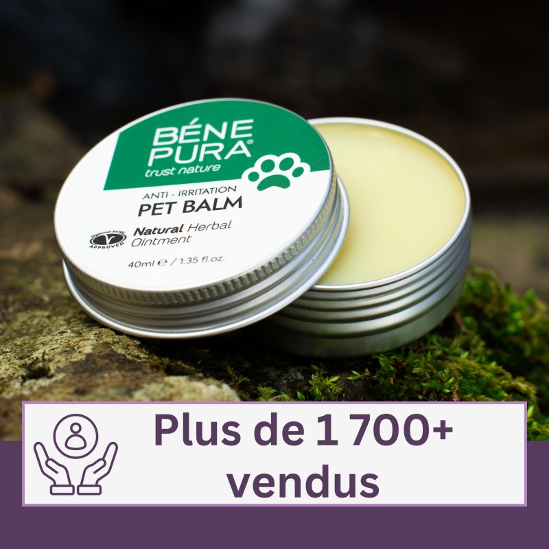 Anti Irritations baume pour Coussinet Chien au Plantain - 40ml