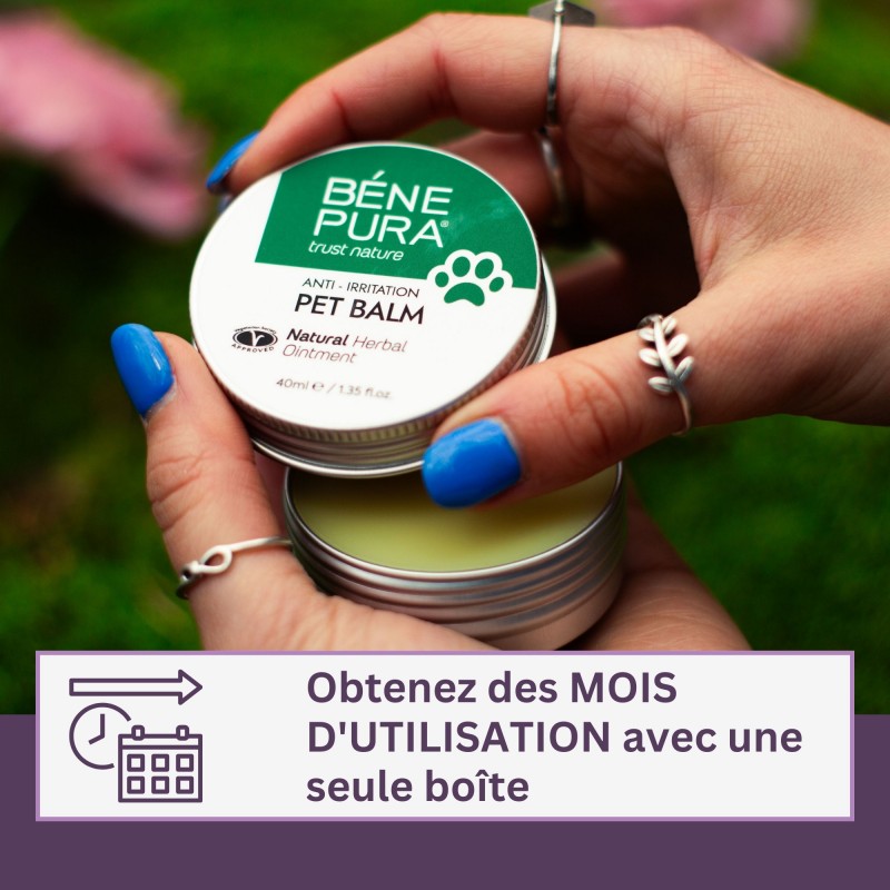 Anti Irritations baume pour Coussinet Chien au Plantain - 40ml