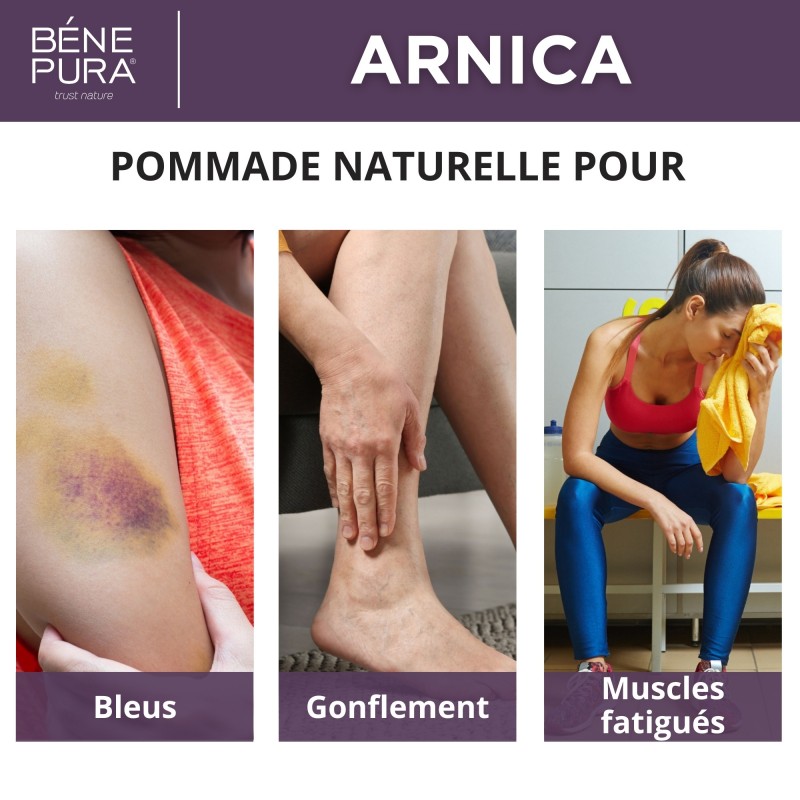 Pommade Arnica pour les Bleus et Gonflements - 40ml