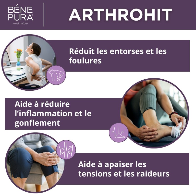 Arthrohit pommade de Consoude pour douleurs Articulaires et Musculaires à lOrtie - 40ml