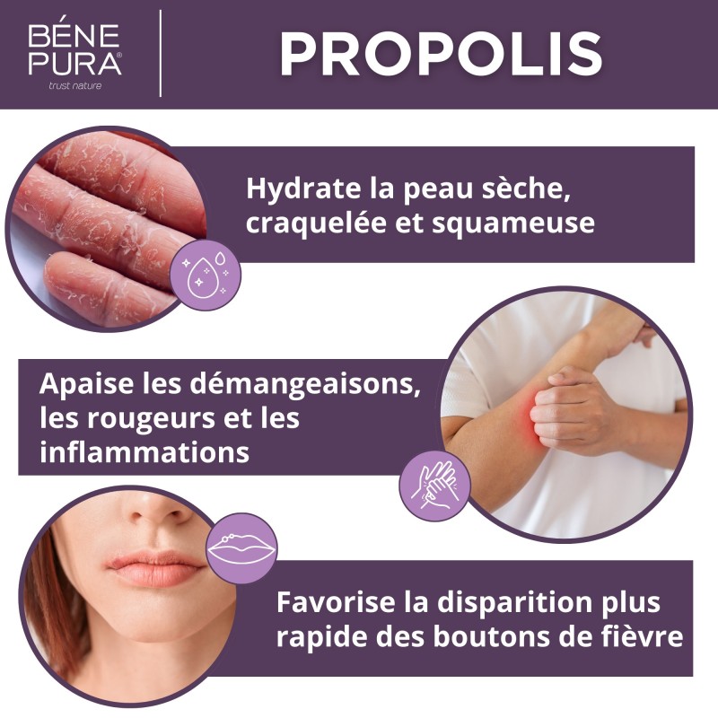 Pommade Propolis pour Peau très Sèche avec 30% Propolis - 40ml