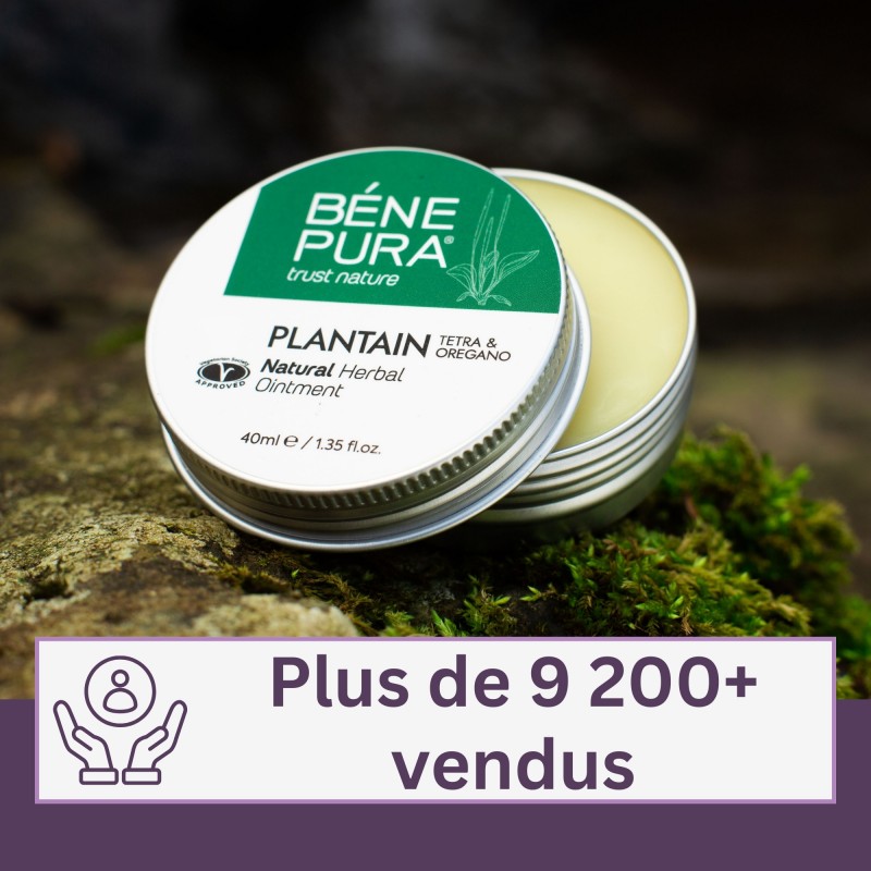 Pommade Plantain pour les Éruptions cutanées et Démangeaisons - 40ml