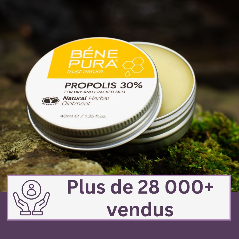 Pommade Propolis pour Peau très Sèche avec 30% Propolis - 40ml