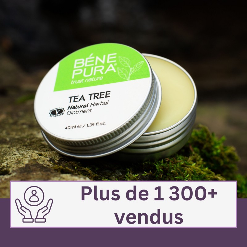 Pommade Tea Tree pour les Éruptions cutanées et Démangeaisons - 40ml