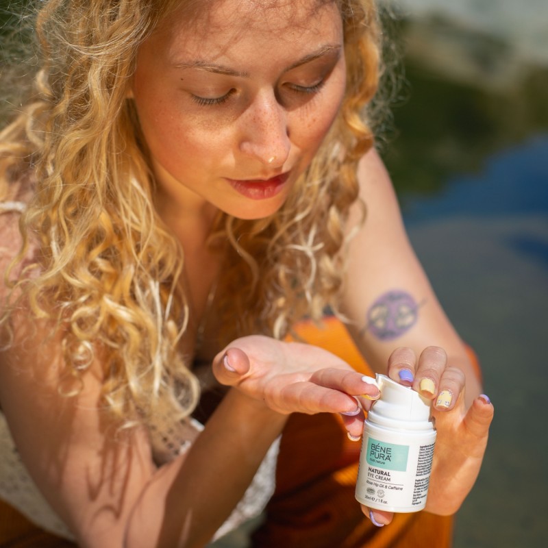 Creme visage Naturelle pour contour des Yeux anti Cerne - 30ml