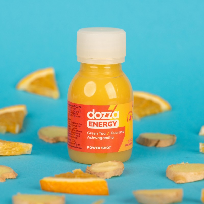 DOZZA Energy Spicy Orange Energy shot - 60ml - Benepura.fr DOZZA Energy Spicy Orange Energy shot - 60ml