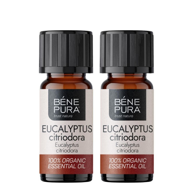 2x Bio Huile essentielle de Eucalyptus Citronné - 5ml 2x Bio Huile essentielle de Eucalyptus Citronné - 5ml - Huiles essentielles