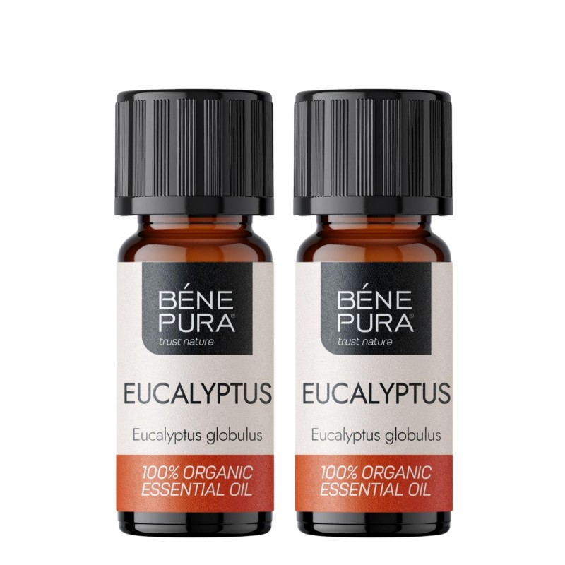 2x Bio Huile essentielle de Eucalyptus Globulus - 10ml 2x Bio Huile essentielle de Eucalyptus Globulus - 10ml - Huiles essentielles