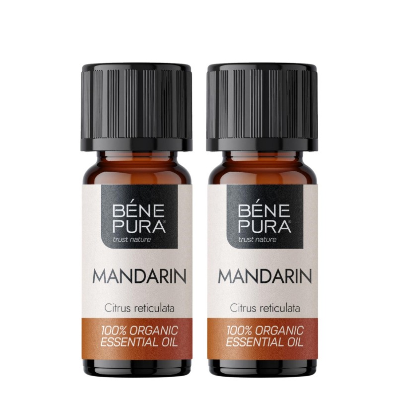 2x Bio Huile essentielle de Mandarine rouge - 10ml