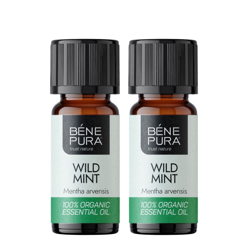 2x Bio Huile essentielle de Menthe des champs - 5ml 2x Bio Huile essentielle de Menthe des champs - 5ml - Huiles essentielles