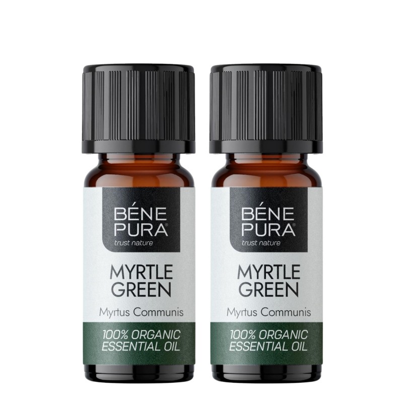 2x Bio Huile essentielle de Myrte Verte - 5ml - Huiles essentielles