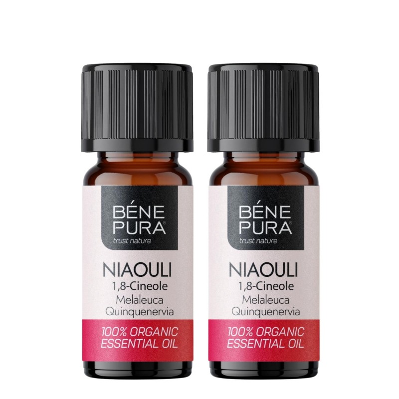2x Bio Huile essentielle de Niaouli - 10ml - Huiles essentielles