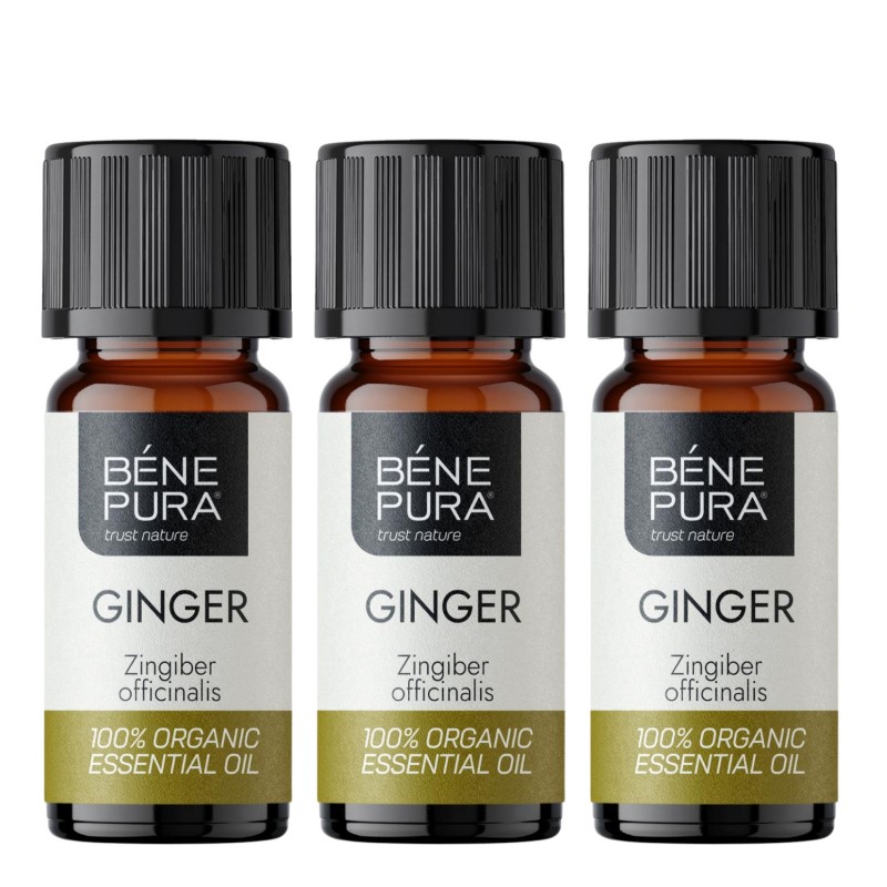 3x Bio Huile essentielle de Gingembre - 5ml - Comparaison de produits