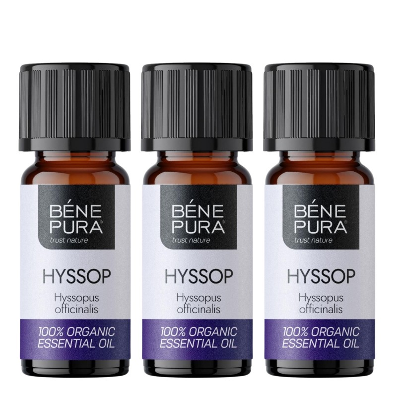 3x Bio Huile essentielle de Hysope Couchée - 5ml - Sets