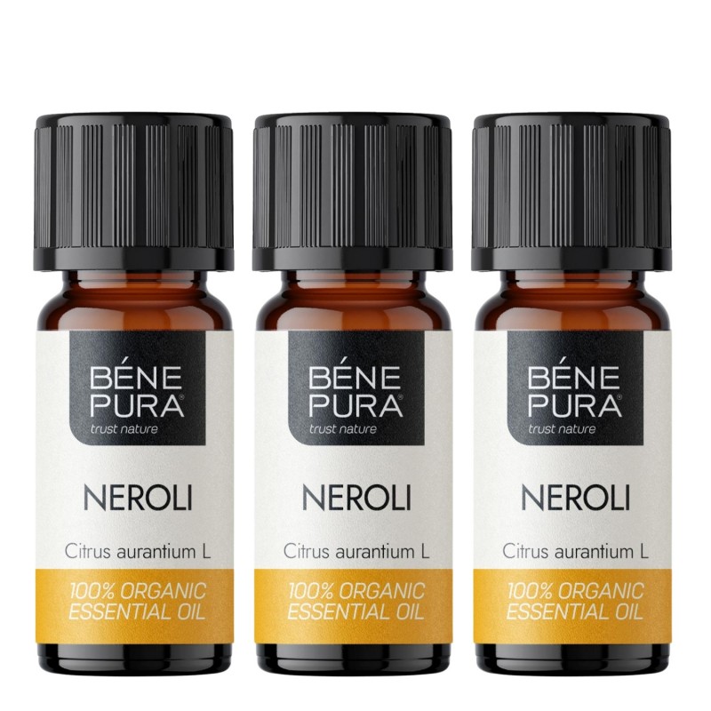 3x Bio Huile essentielle de Néroli - 10ml