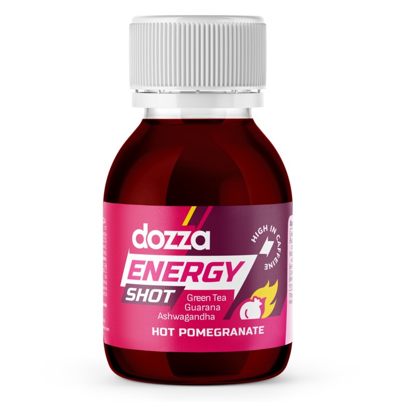 DOZZA Energy Hot Pomegranate Energy shot - 60ml - Comparaison de produits