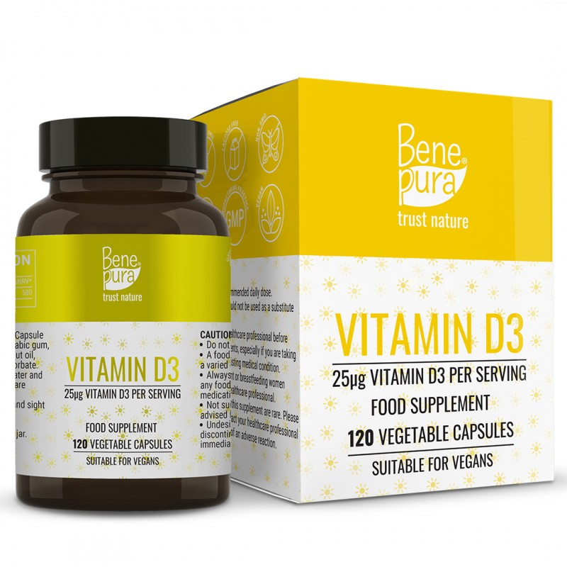 Vitamine D3 1000UI - 120 Gélules - Comparaison de produits