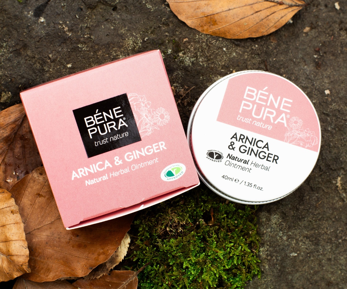 Pommade contre les ecchymoses à l'arnica et au gingembre