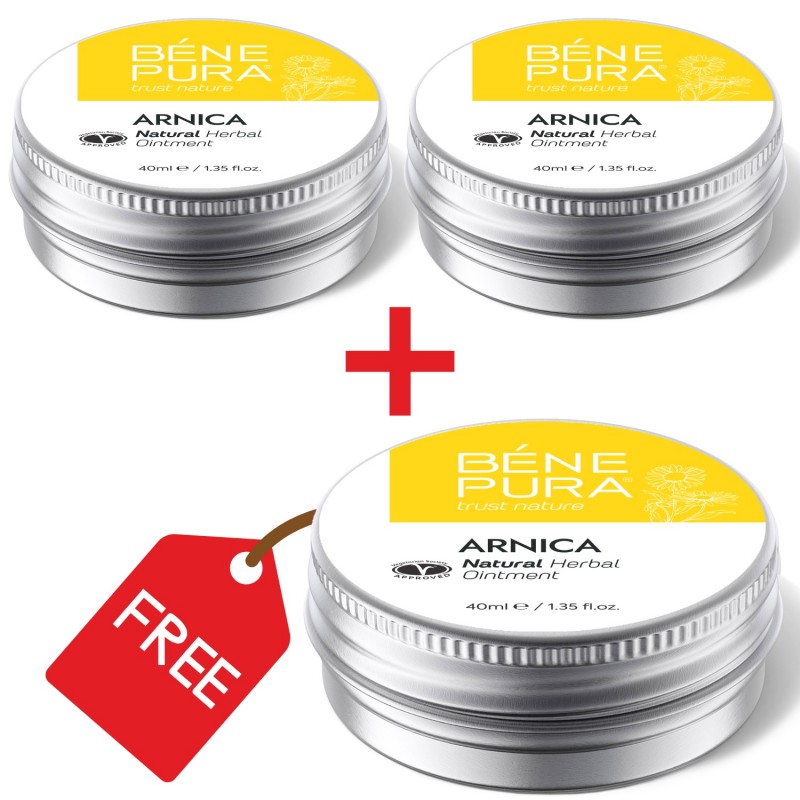 3x Pommade Arnica pour les Bleus et Gonflements - 40ml - Sets