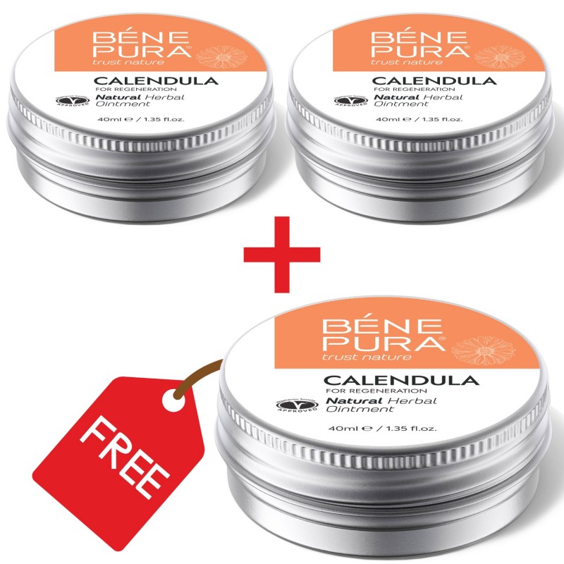 3x Pommade au Calendula pour Plaies, Brûlures et Cicatrices - 40ml - Comparaison de produits