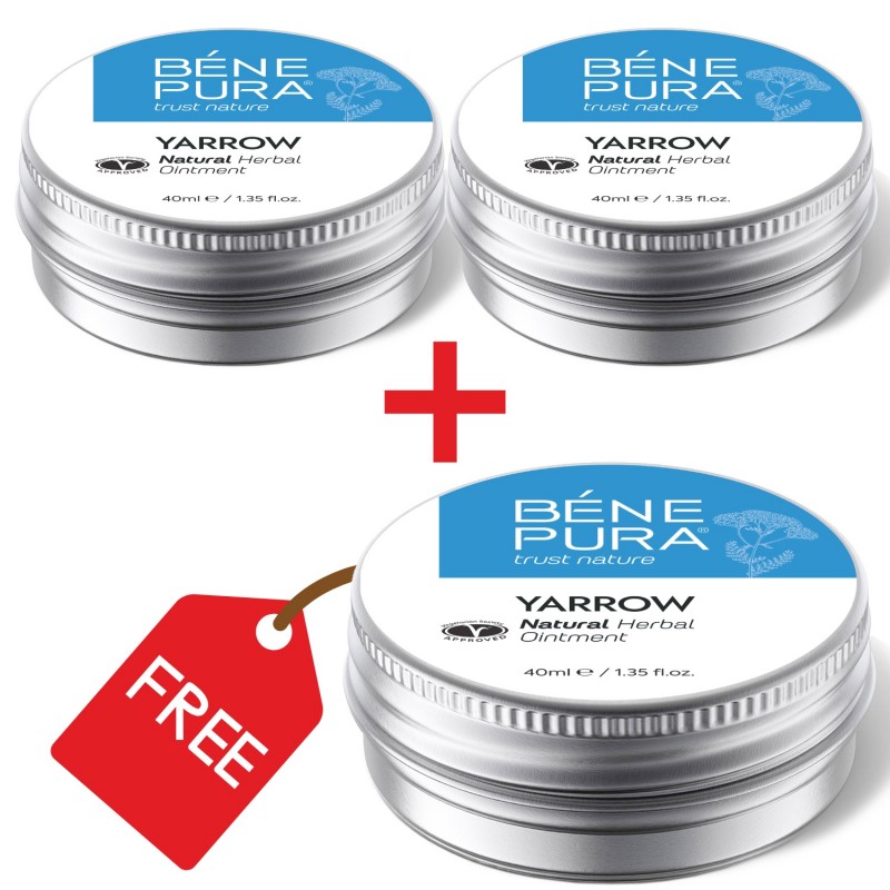 3x Pommade pour Hémorroïdes à l'Achillée Millefeuille Blanche - 40ml - Comparaison de produits