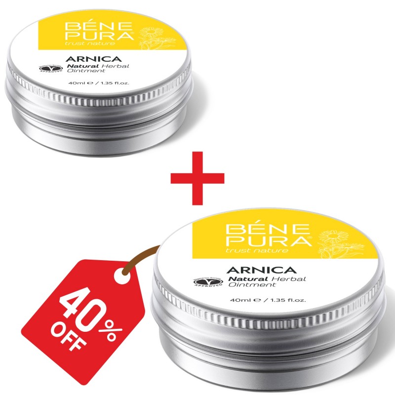 2x Pommade Arnica pour les Bleus et Gonflements - 40ml - Sets
