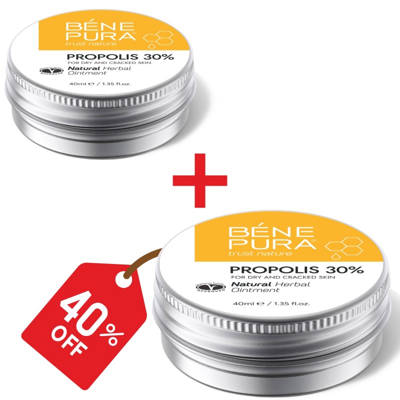 2x Pommade Propolis pour Peau très Sèche avec 30% Propolis - 40ml - Comparaison de produits