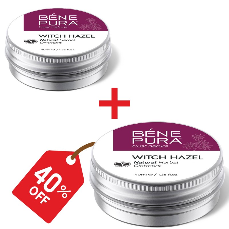 2x Pommade pour Hémorroïdes à l'Hamamélis - 40ml - Comparaison de produits