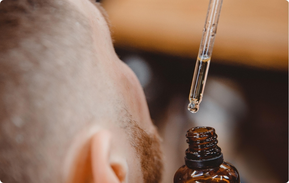 En tant qu'additif dans les cosmétiques pour hommes