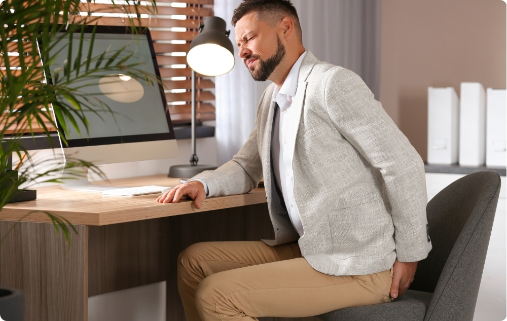 Éviter une position assise prolongée