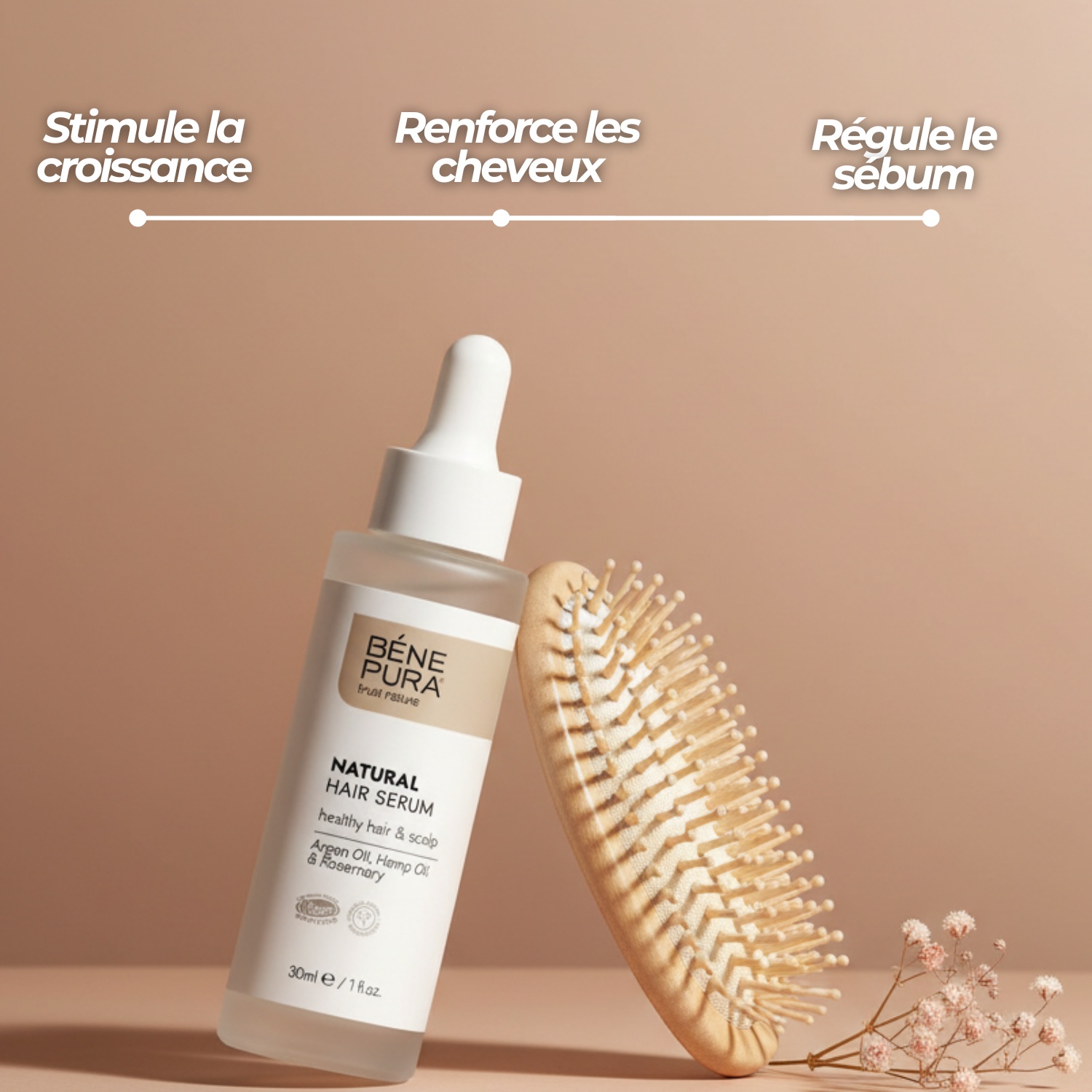 Sérum pour cheveux Naturel - 30ml