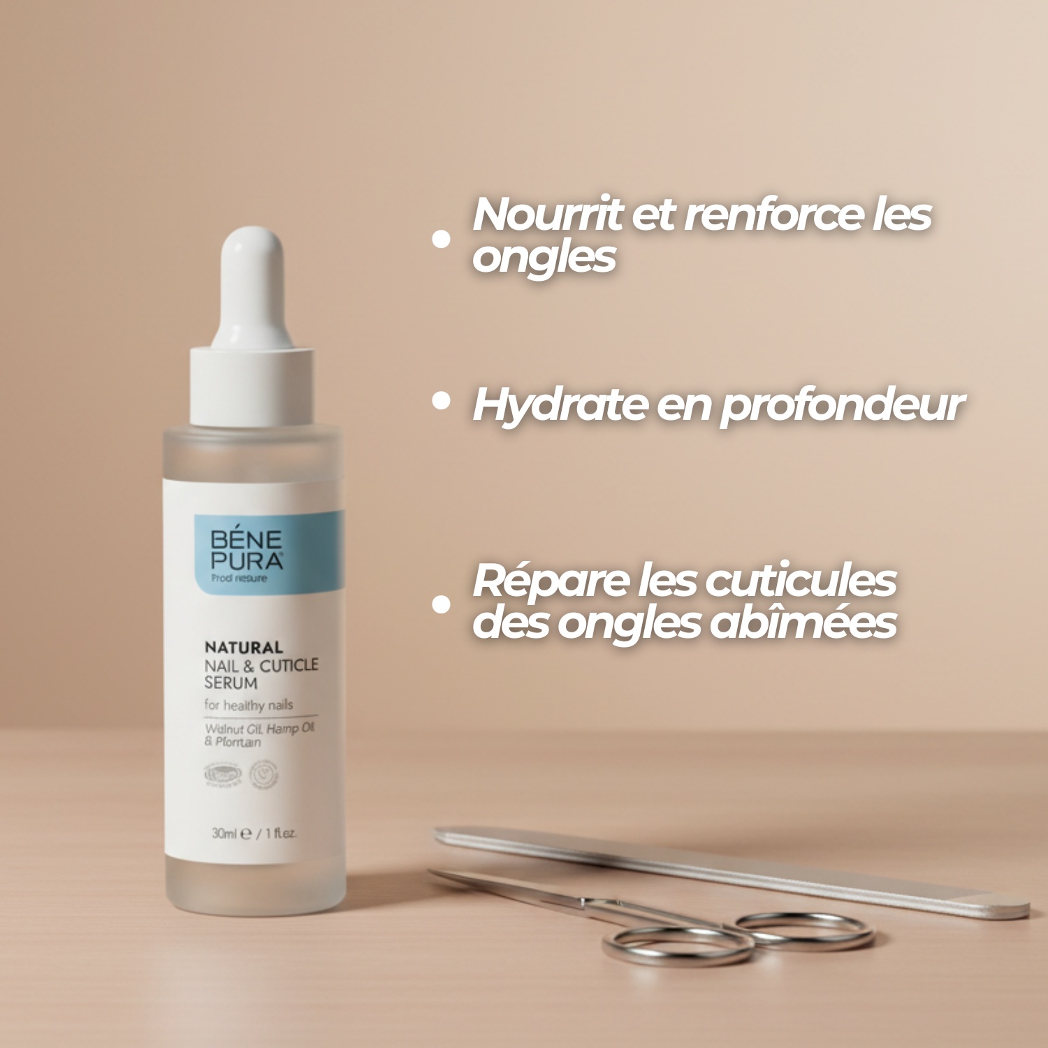 Sérum pour les ongles Naturel - 30ml
